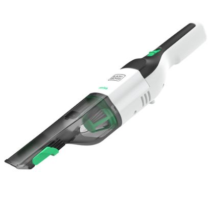 Immagine di Black & Decker REVHV8C-QW aspirapolvere senza filo Nero, Bianco Senza sacchetto