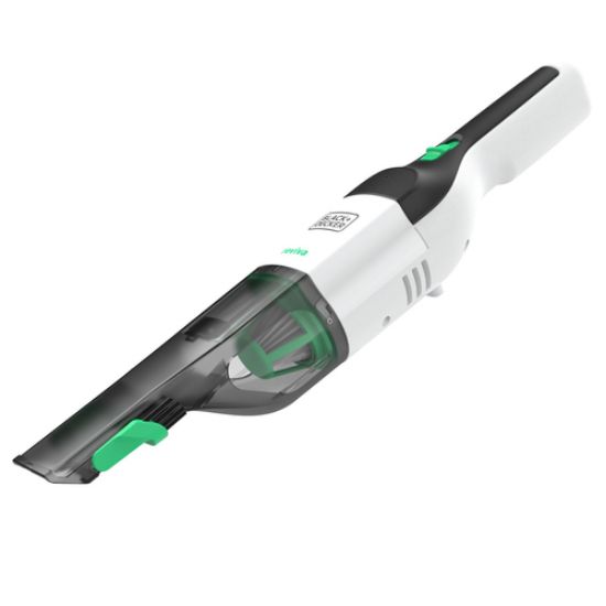 Immagine di Black & Decker REVHV8C-QW aspirapolvere senza filo Nero, Bianco Senza sacchetto