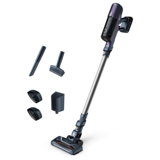 Immagine di Rowenta RH6837 Aspirapolvere a bastone 2 in 1 Batteria Secco Senza sacchetto 0,55 L Viola, Grigio