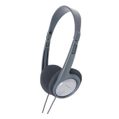 Immagine di Panasonic RP-HT090E Cuffie Cablato A Padiglione MUSICA Nero, Grigio