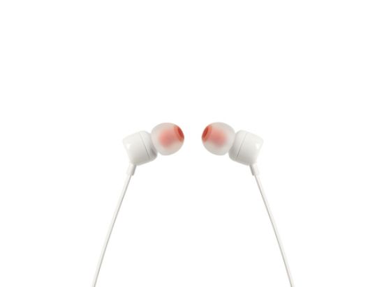 Immagine di JBL Tune 110 Auricolare Cablato In-ear MUSICA Bianco