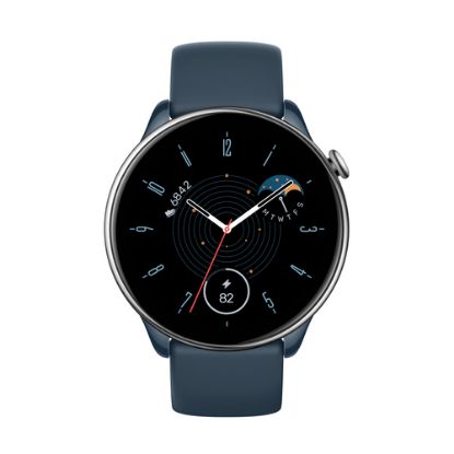 Immagine di Amazfit GTR Mini 3,25 cm (1.28") AMOLED 42 mm Digitale 416 x 416 Pixel Touch screen Blu, Argento GPS (satellitare)