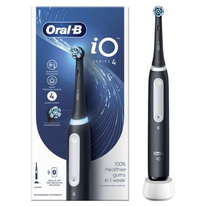 Immagine di Oral-B iO Series 4 Adulto Spazzolino a vibrazione Nero