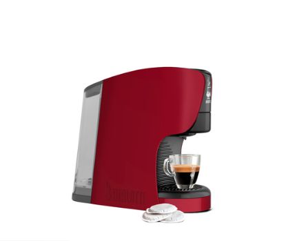 Immagine di 098150531 CAFFETTIERA BIALETTI DAMA RED ESE + 30 CAPS.