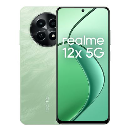 Immagine di realme 12 12x 5G 16,9 cm (6.67") Doppia SIM Android 14 USB tipo-C 8 GB 256 GB 5000 mAh Verde