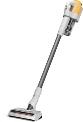 Immagine di Miele Duoflex HX1 Aspirapolvere a bastone 2 in 1 Batteria Secco Filtro igienico Senza sacchetto Bianco, Giallo 2,5 Ah