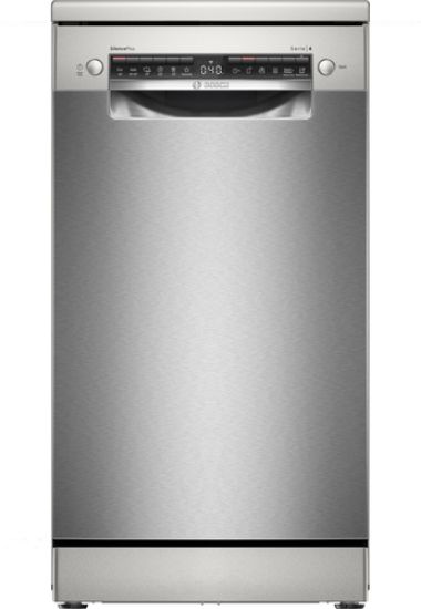 Immagine di Bosch Serie 4 SPS4EMI24E Lavastoviglie da libera installazione 45 cm Acciaio Classe C
