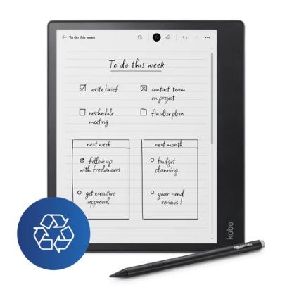 Immagine di Rakuten Kobo Elipsa 2E lettore e-book Touch screen 32 GB Wi-Fi Nero