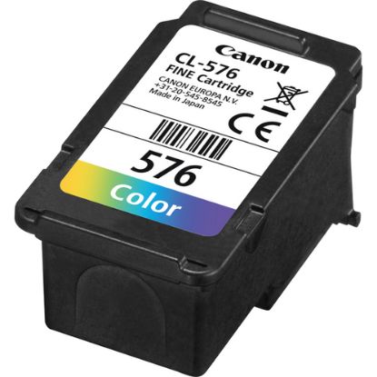 Immagine di Canon CL-576 cartuccia d'inchiostro 1 pz Originale Resa standard Ciano, Magenta, Giallo
