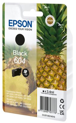 Immagine di Epson 604 cartuccia d'inchiostro 1 pz Originale Nero
