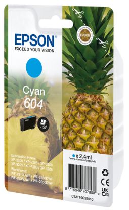 Immagine di Epson 604 cartuccia d'inchiostro 1 pz Originale Resa standard Ciano
