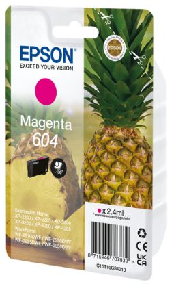 Immagine di Epson 604 cartuccia d'inchiostro 1 pz Originale Resa standard Magenta