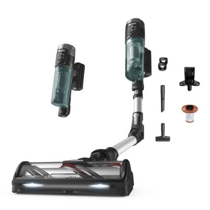 Immagine di Rowenta RH9A32 Aspirapolvere a bastone 2 in 1 Batteria Secco Senza sacchetto Alluminio, Verde