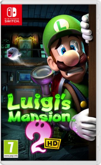 Immagine di Nintendo Luigi's Mansion 2 HD Standard Cinese semplificato, Cinese tradizionale, Tedesca, DUT, Inglese, Francese, ITA, Giapponese, Coreano, Portoghese, Russo Nintendo Switch