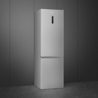 Immagine di RC20XDNC FRIGO COMBI 427LT H200 NF INOX C DISPL  KITCHENFI