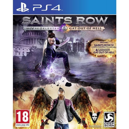 Immagine di PLAION Saints Row IV: Re-elected Gat Out Of Hell, PS4 Standard Inglese PlayStation 4