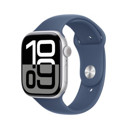 Immagine di MWWM3QL/A WATCH S10 46MM SIL.ALU CASE+DENIM SP.BAND M/L