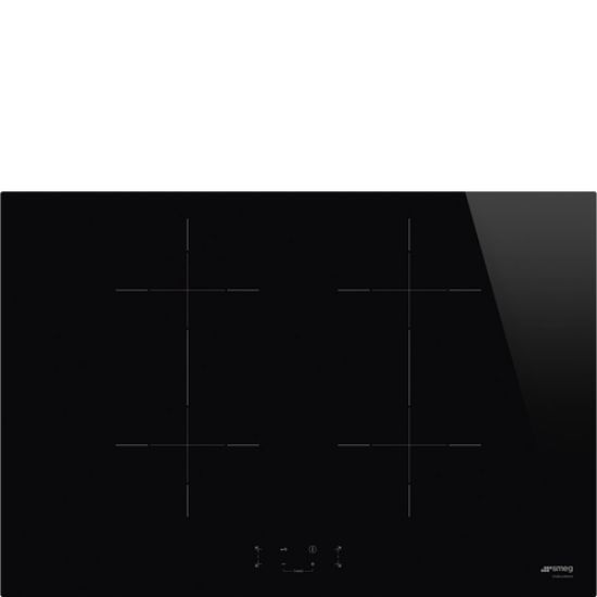 Immagine di SIB2741D PIANO INDUZ 75CM 4ZONE/BRIDGE NERO   VANO48CM