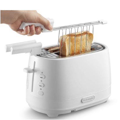 Immagine di CTLAP2203.W TOSTAPANE 550W REG.TOSTATURA BIANC  ACC.SCALDA BR
