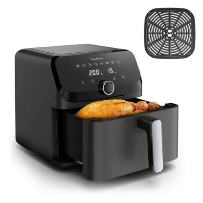 Immagine di Moulinex Easy Fry Mega Friggitrice ad aria Coal Grey 7.5L EZ855HF0