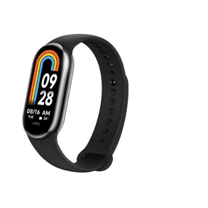 Immagine di Xiaomi Smart Band 8 AMOLED Tracciatore di attività a clip/da polso 4,11 cm (1.62") Nero, Grafite