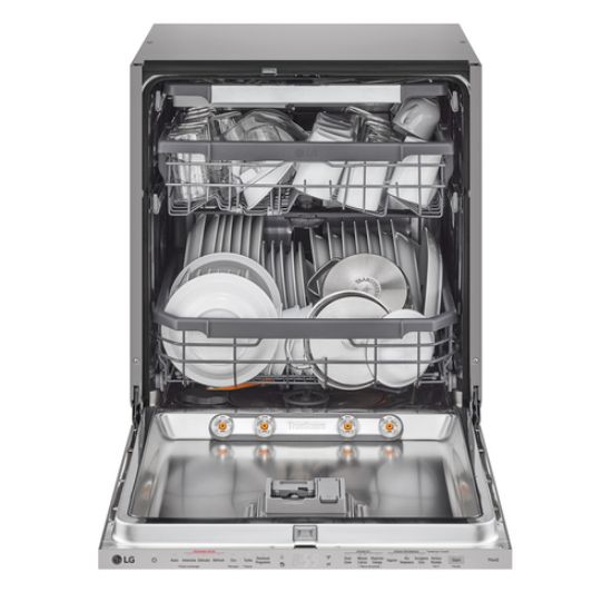 Immagine di LG QuadWash DB365TXS Lavastoviglie a scomparsa totale Classe B 14 coperti Vapore Wi-Fi