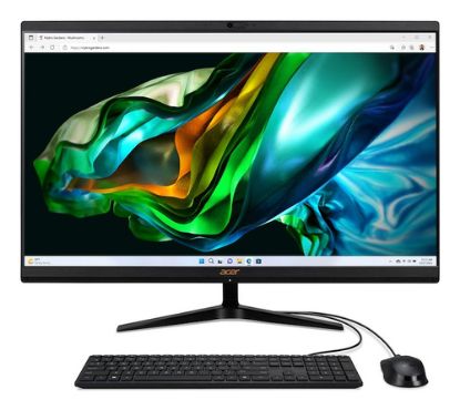 Immagine di Acer Aspire C27-1800 Intel® Core™ i3 i3-1305U 68,6 cm (27") 1920 x 1080 Pixel PC All-in-one 8 GB DDR4-SDRAM 512 GB SSD Windows 11 Home Wi-Fi 6E (802.11ax) Nero