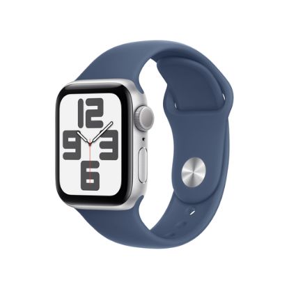 Immagine di MXEC3QL/A WATCH SE 40MM SIL.ALU CASE+DENIM SP.BAND S/M