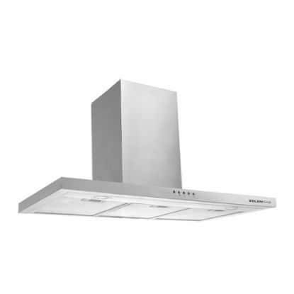 Immagine di Glem Gas GHB984IX cappa aspirante Cappa aspirante a parete Acciaio inox A 650 m³/h