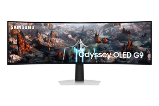 Immagine di Samsung Monitor Gaming Odyssey OLED G9 - G93SC da 49'' Dual QHD Curvo
