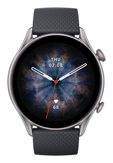 Immagine di Amazfit GTR3PROGB smartwatch e orologio sportivo 3,68 cm (1.45") AMOLED Digitale Nero GPS (satellitare)