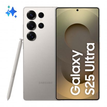 Immagine di Samsung Galaxy S25 Ultra Smartphone AI, Display 6.9'' QHD+ Dynamic AMOLED 2X, Fotocamera 200MP, RAM 12GB, 512GB, 5.000 mAh, Titanium Gray