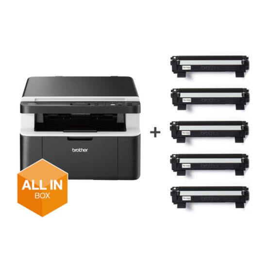 Immagine di Brother DCP-1612WVB stampante multifunzione Laser A4 2400 x 600 DPI 20 ppm Wi-Fi