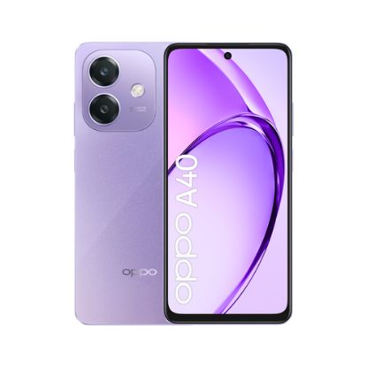 Immagine di OPPO A40 Smartphone, Fotocamera AI 50MP, Selfie 5MP, Display 6.67” 90HZ LCD HD+, 5100mAh, RAM 4 Esp 8GB (+4GB Virtuali) +ROM 128GB, IP54, [Versione Italia], Starry Purple