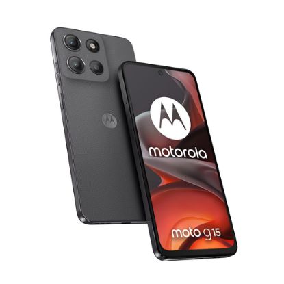 Immagine di Motorola moto g15 17,1 cm (6.72") Doppia SIM Android 15 4G USB tipo-C 8 GB 256 GB 5200 mAh Grigio