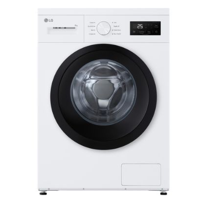 Immagine di LG F4NA10S8NWK Lavatrice slim 8kg, Classe A, 1400 giri, Programma igiene con vapore, Top rimovibile, White