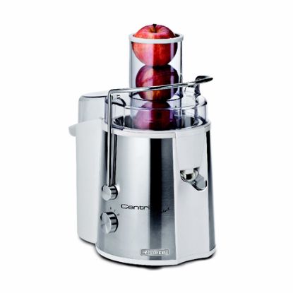 Immagine di Ariete 173 Centrika Metal - Centrifuga per estrarre succo di frutta e verdura - Beccuccio salvagoccia - Acciaio Inox - 700 Watt - Bianco e Argento