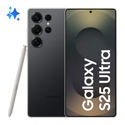 Immagine di Samsung Galaxy S25 Ultra Smartphone AI, Display 6.9'' QHD+ Dynamic AMOLED 2X, Fotocamera 200MP, RAM 12GB, 512GB, 5.000 mAh, Titanium Black