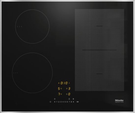 Immagine di Miele Induzione, PowerFlex, 62 cm, @home, Stop&Go, Nero