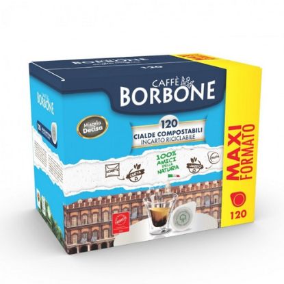 Immagine di Caffè Borbone Cialda Miscela Decisa - confezione da 120 pezzi