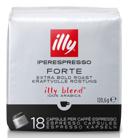 Immagine di Illy 18 Caffè in Capsule Iperespresso tostato FORTE