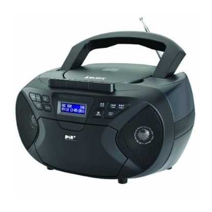 Immagine di New Majestic AH-2430 DAB impianto stereo portatile Analogico DAB, DAB+, FM Nero