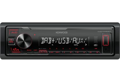 Immagine di Kenwood KMM-DAB307AO Ricevitore multimediale per auto Nero 200 W