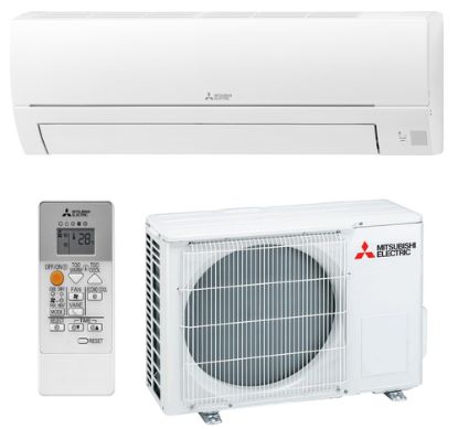 Immagine di Mitsubishi Electric Monosplit 12000BTu MSZ-HR35VFK + MUZ-HR35VF condizionatore fisso