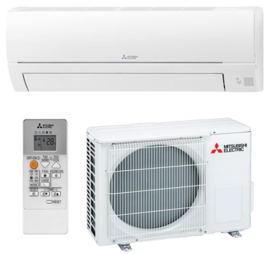 Immagine di Mitsubishi Electric Monosplit 12000BTu MSZ-HR35VFK + MUZ-HR35VF condizionatore fisso
