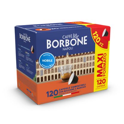 Immagine di Caffè Borbone Capsule per Nespresso Nobile blu Capsule caffè 120 pz