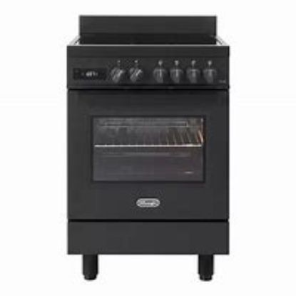 Immagine di PRO66MALIN CUCINA NERA  60X60 FORNO MULTI 11 VAPORE PIANO INDUZIONE CON BRIDGE