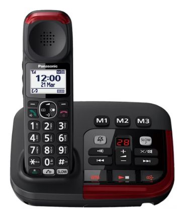 Immagine di Panasonic KX-TGM420EXB telefono Telefono DECT Identificatore di chiamata Nero
