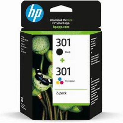 Immagine di N9J72AEBL CART.HP 301 MULTIPACK NERO/COLORE