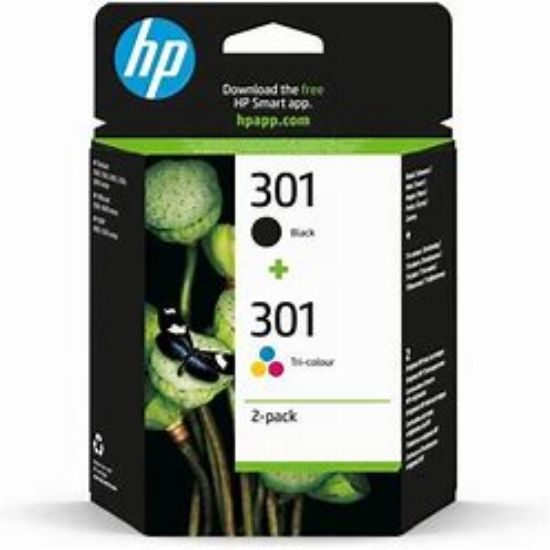 Immagine di N9J72AEBL CART.HP 301 MULTIPACK NERO/COLORE